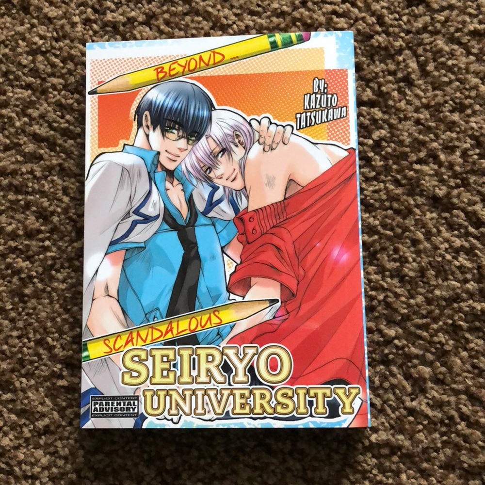 Scandalous Seiryo University Yaoi Manga